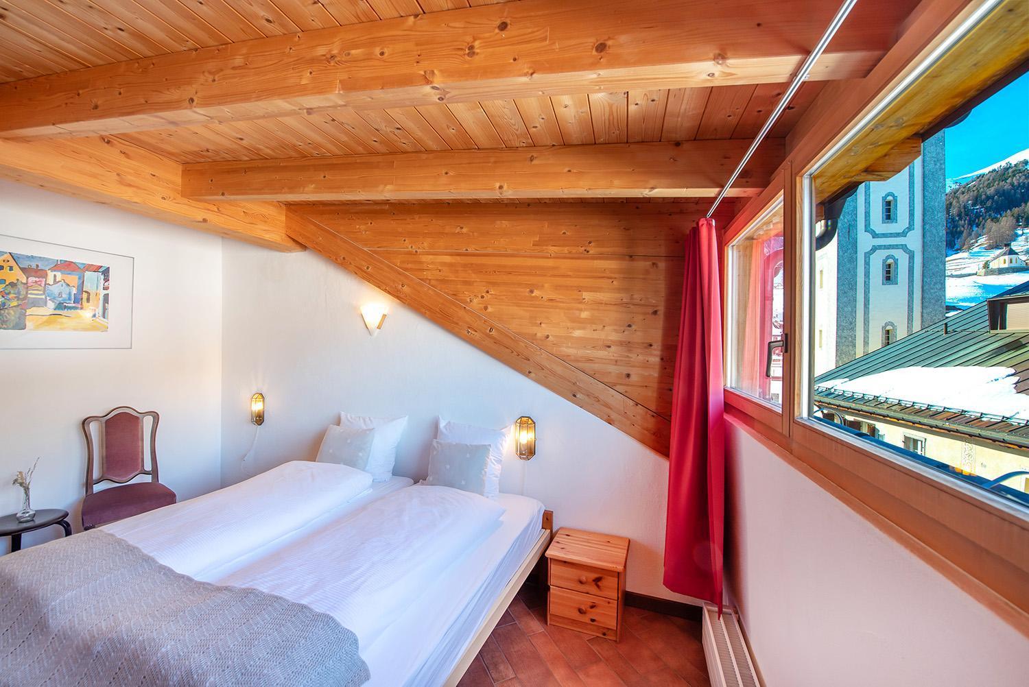 자메단 Weisses Kreuz - Crusch Alva B&B 외부 사진